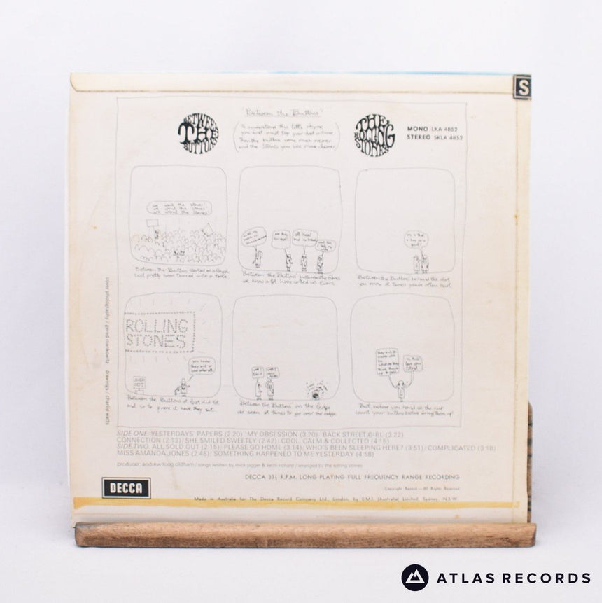 The Rolling Stones - Between The Buttons - 5K 5K LP Vinyl Record - VG+/VG+