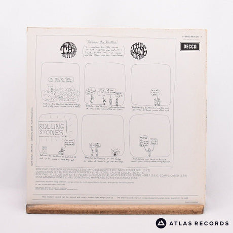 The Rolling Stones - Between The Buttons - Yellow 1Y 2Y LP Vinyl Record - EX/EX