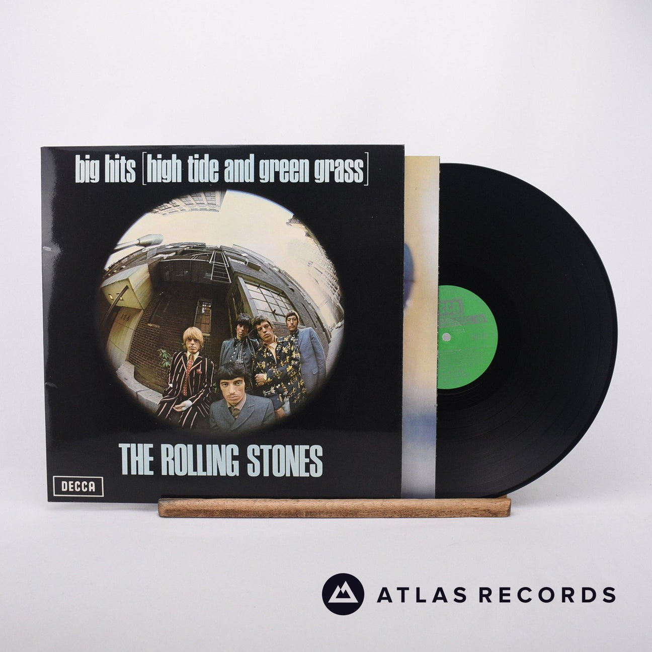 The Rolling Stones Big Hits LP Vinyl Record - Front Cover & Record