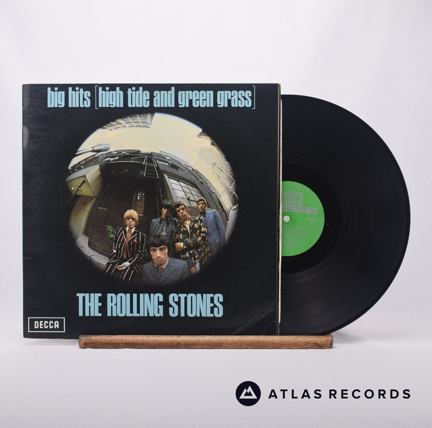 The Rolling Stones Big Hits [High Tide And Green Grass] LP Vinyl Record - Front Cover & Record