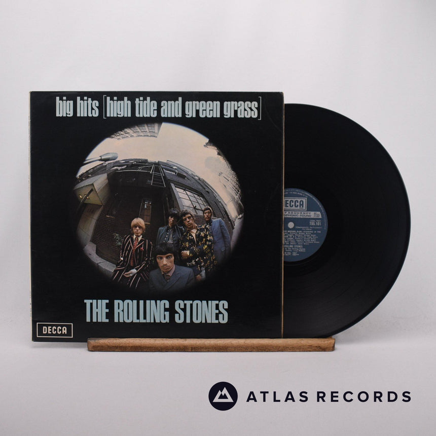 The Rolling Stones Big Hits [High Tide And Green Grass] LP Vinyl Record - Front Cover & Record