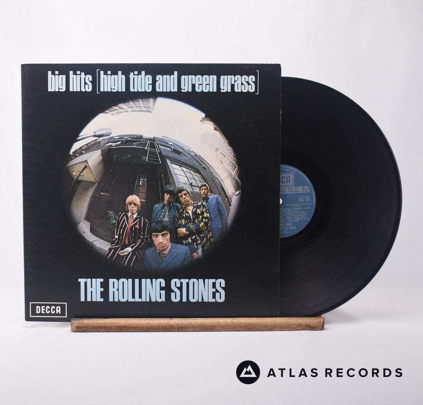 The Rolling Stones Big Hits LP Vinyl Record - Front Cover & Record