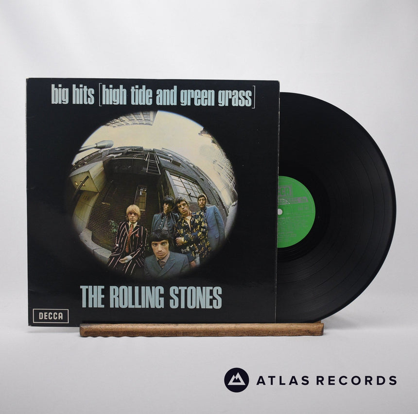 The Rolling Stones Big Hits LP Vinyl Record - Front Cover & Record