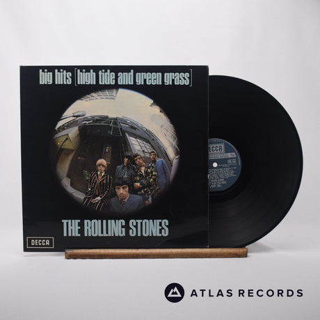 The Rolling Stones Big Hits [High Tide And Green Grass] LP Vinyl Record - Front Cover & Record