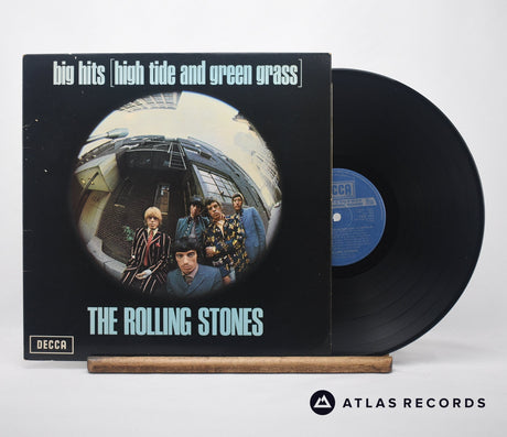 The Rolling Stones Big Hits [High Tide And Green Grass] LP Vinyl Record - Front Cover & Record
