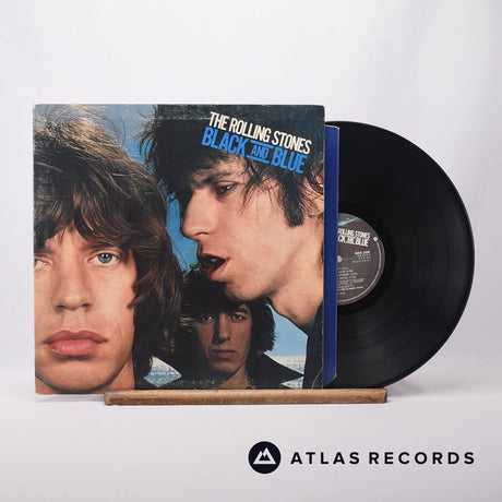 The Rolling Stones Black And Blue LP Vinyl Record - Front Cover & Record