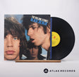 The Rolling Stones Black And Blue LP Vinyl Record - Front Cover & Record