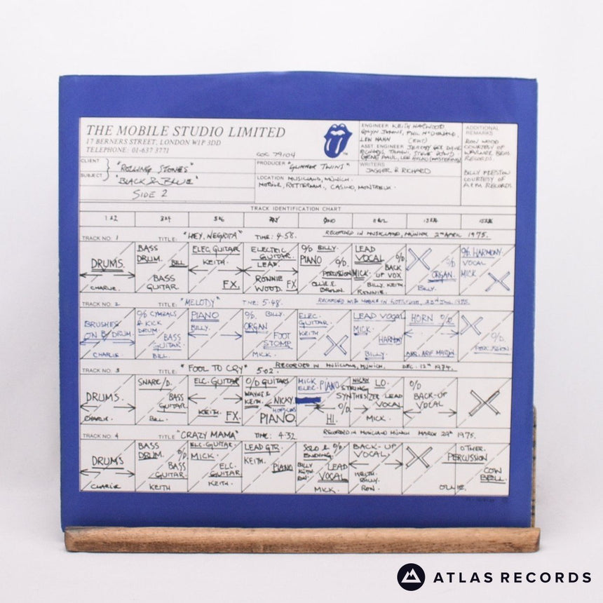 The Rolling Stones - Black And Blue - Gatefold Us LP Vinyl Record - VG+/VG+