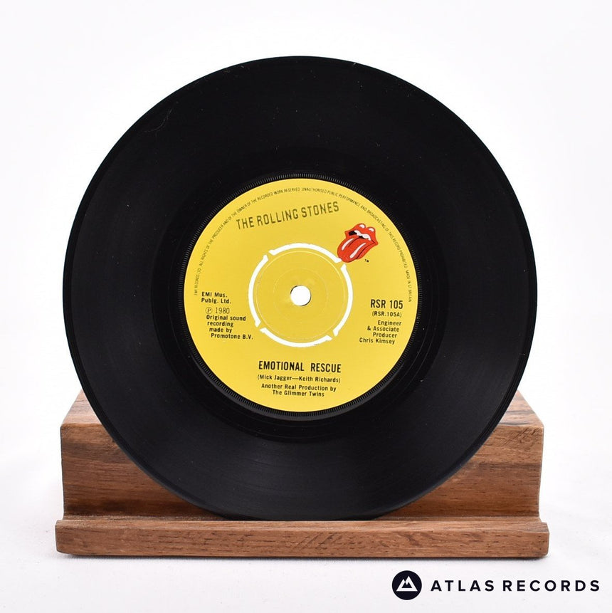 The Rolling Stones - Emotional Rescue - 7" Vinyl Record - VG+/VG+
