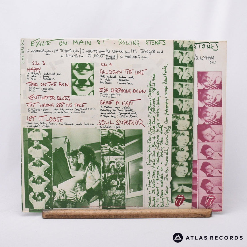 The Rolling Stones - Exile On Main St. - Double LP Vinyl Record - VG/VG+