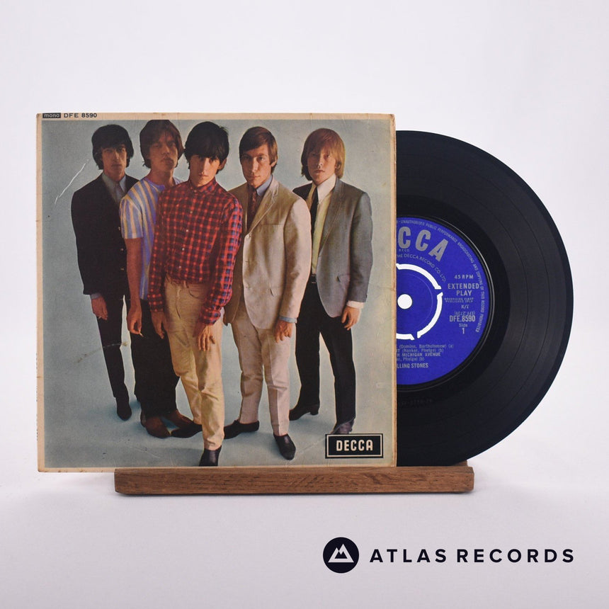 The Rolling Stones Five By Five 7" Vinyl Record - Front Cover & Record