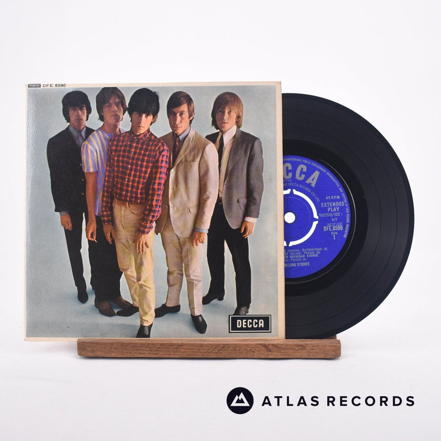 The Rolling Stones Five By Five 7" Vinyl Record - Front Cover & Record