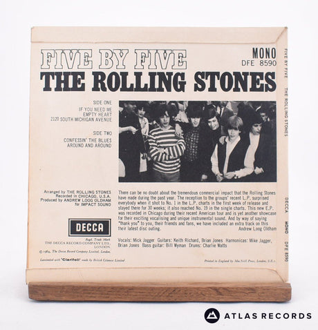 The Rolling Stones - Five By Five - 7" EP Vinyl Record - EX/VG+