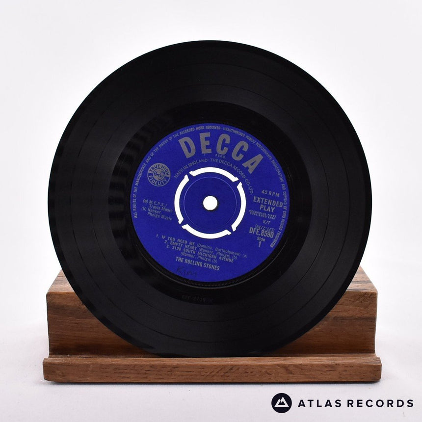 The Rolling Stones - Five By Five - Mono 7" EP Vinyl Record - VG+/VG+