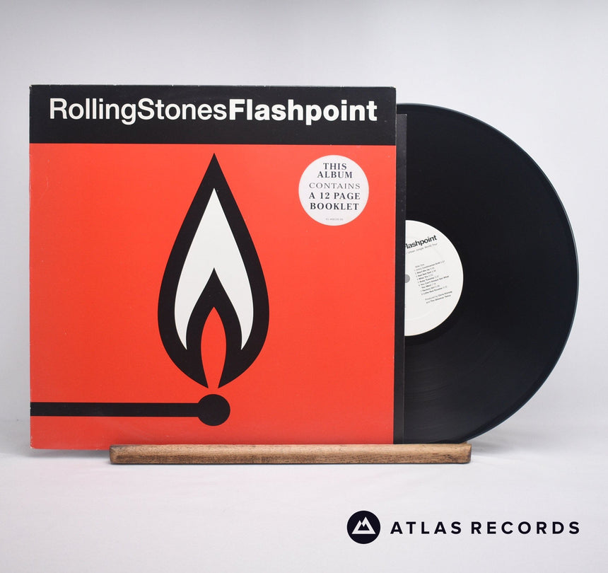 The Rolling Stones Flashpoint LP Vinyl Record - Front Cover & Record