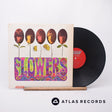 The Rolling Stones Flowers LP Vinyl Record - Front Cover & Record