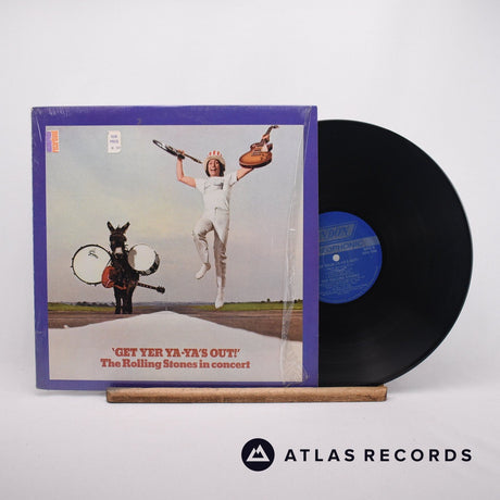 The Rolling Stones Get Yer Ya-Ya's Out! - The Rolling Stones In Concert LP Vinyl Record - Front Cover & Record