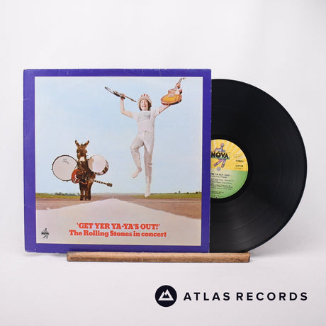 The Rolling Stones Get Yer Ya-Ya's Out! - The Rolling Stones In Concert LP Vinyl Record - Front Cover & Record