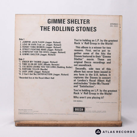 The Rolling Stones - Gimme Shelter - LP Vinyl Record - VG+/VG+