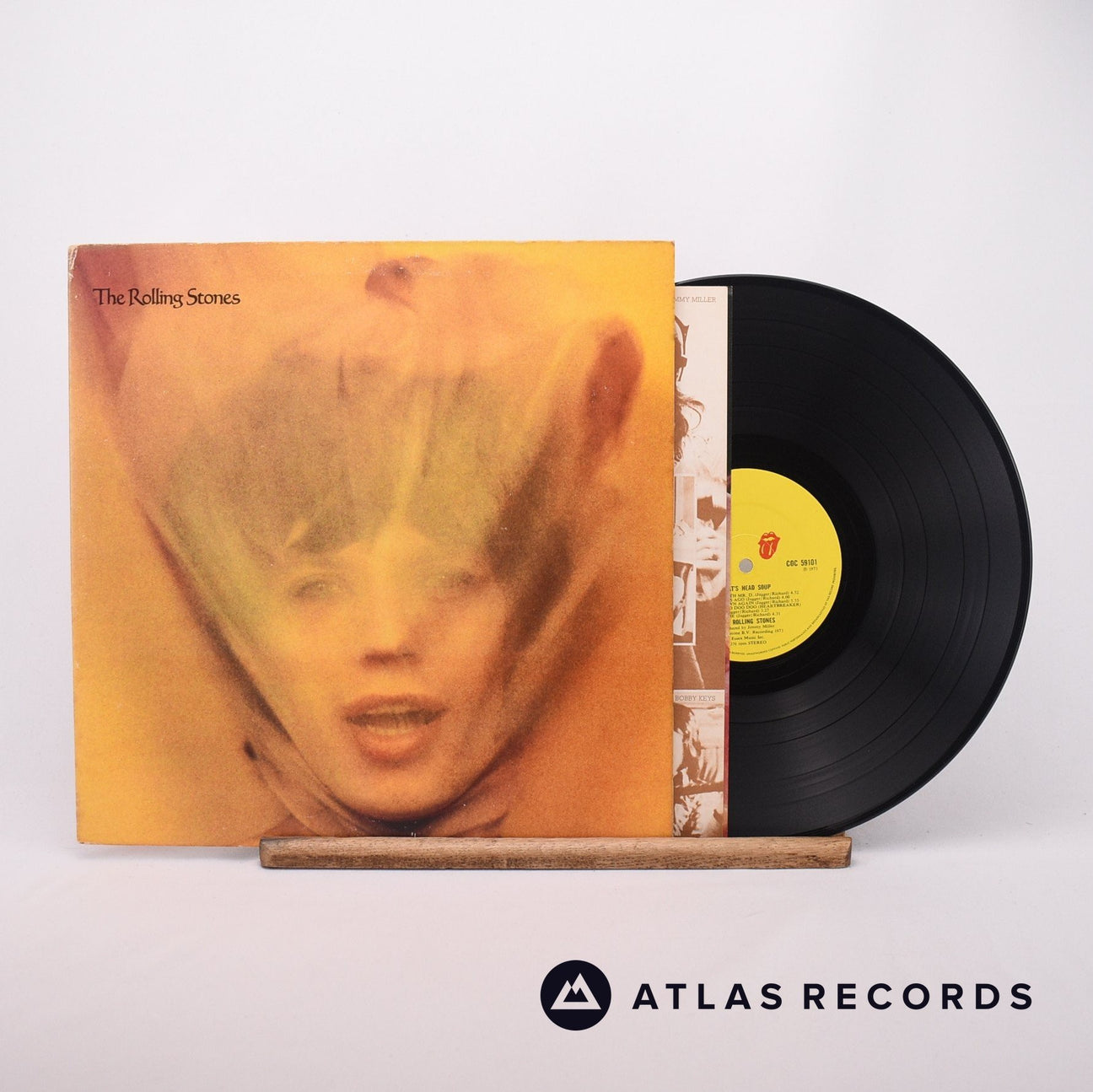 The Rolling Stones Goat's Head Soup LP Vinyl Record - Front Cover & Record