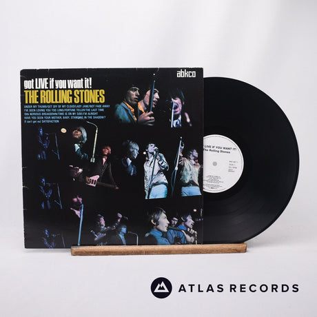 The Rolling Stones Got Live If You Want It! LP Vinyl Record - Front Cover & Record