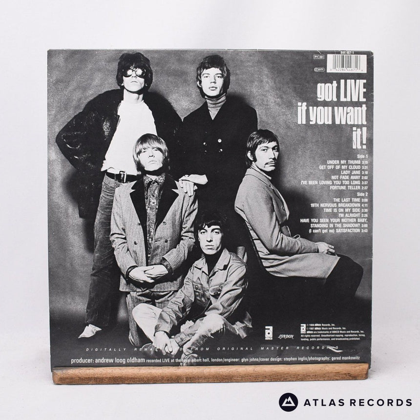The Rolling Stones - Got Live If You Want It! - LP Vinyl Record - VG+/EX