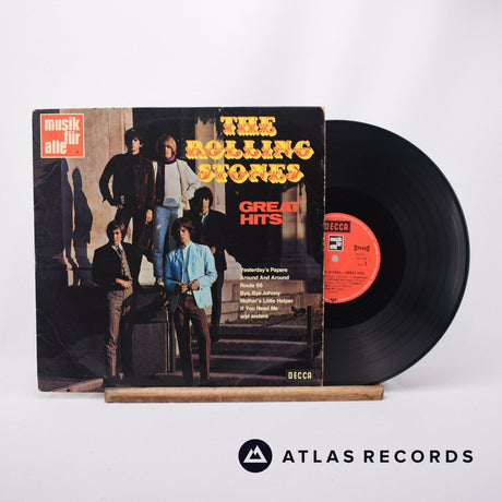 The Rolling Stones Great Hits LP Vinyl Record - Front Cover & Record
