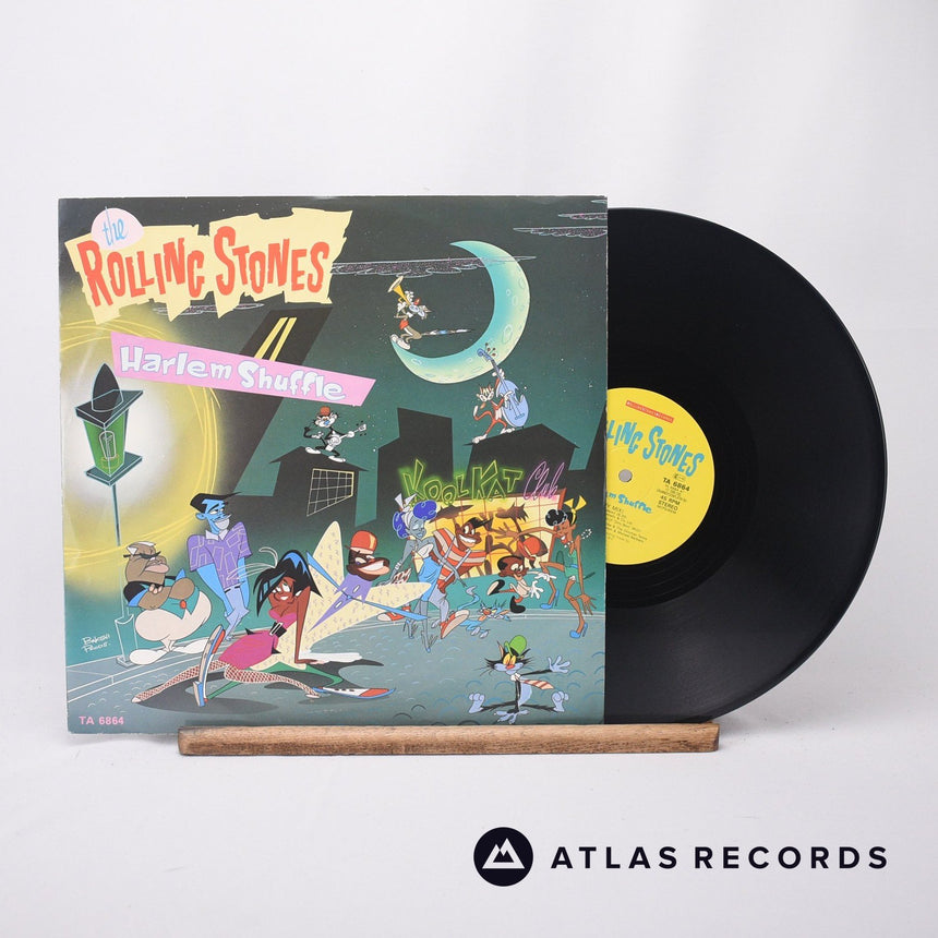 The Rolling Stones Harlem Shuffle 12" Vinyl Record - Front Cover & Record