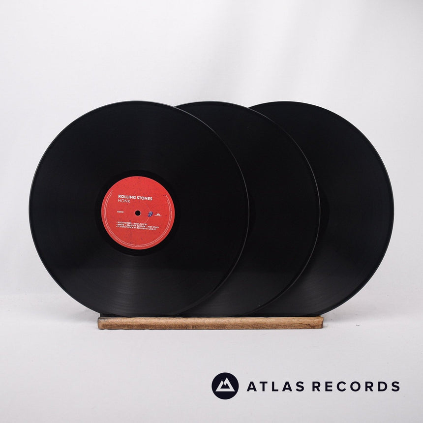 The Rolling Stones - Honk - Tri-Fold A B 3 x LP Vinyl Record - NM/NM