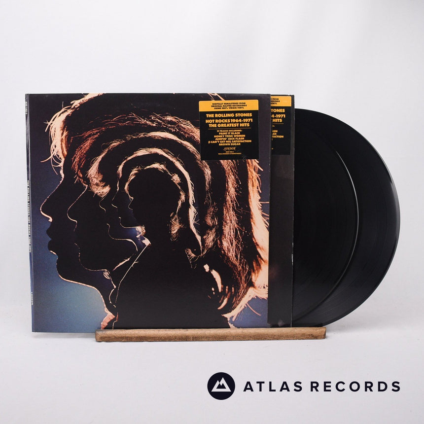 The Rolling Stones Hot Rocks - The Greatest Hits 1964-1971 2 x LP Vinyl Record - Front Cover & Record
