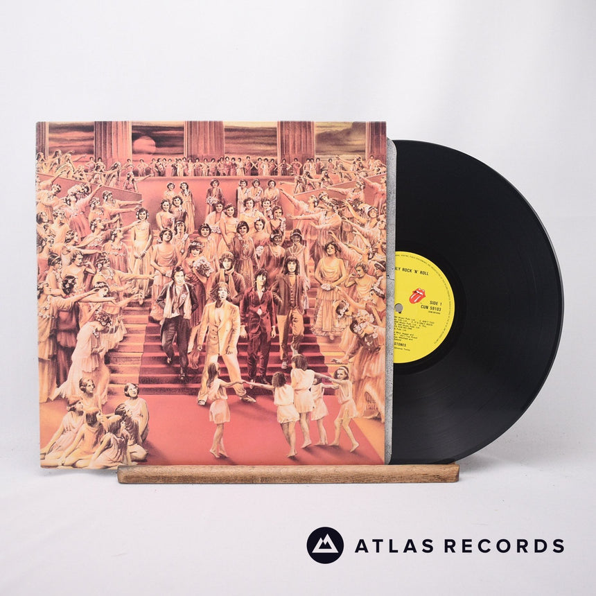 The Rolling Stones It's Only Rock 'N Roll LP Vinyl Record - Front Cover & Record