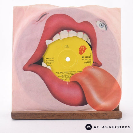 The Rolling Stones It's Only Rock 'N Roll 7" Vinyl Record - Front Cover & Record