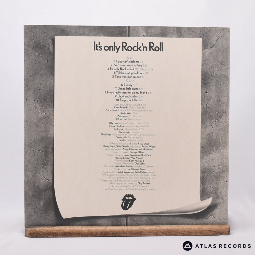 The Rolling Stones - It's Only Rock 'N Roll - A2 B2 LP Vinyl Record - EX/VG+