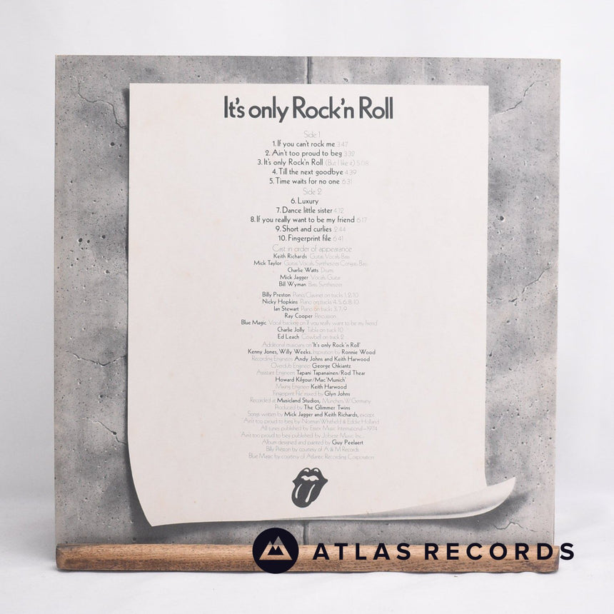 The Rolling Stones - It's Only Rock 'N Roll - A2 B2 LP Vinyl Record - EX/EX