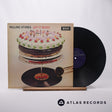 The Rolling Stones Let It Bleed LP Vinyl Record - Front Cover & Record