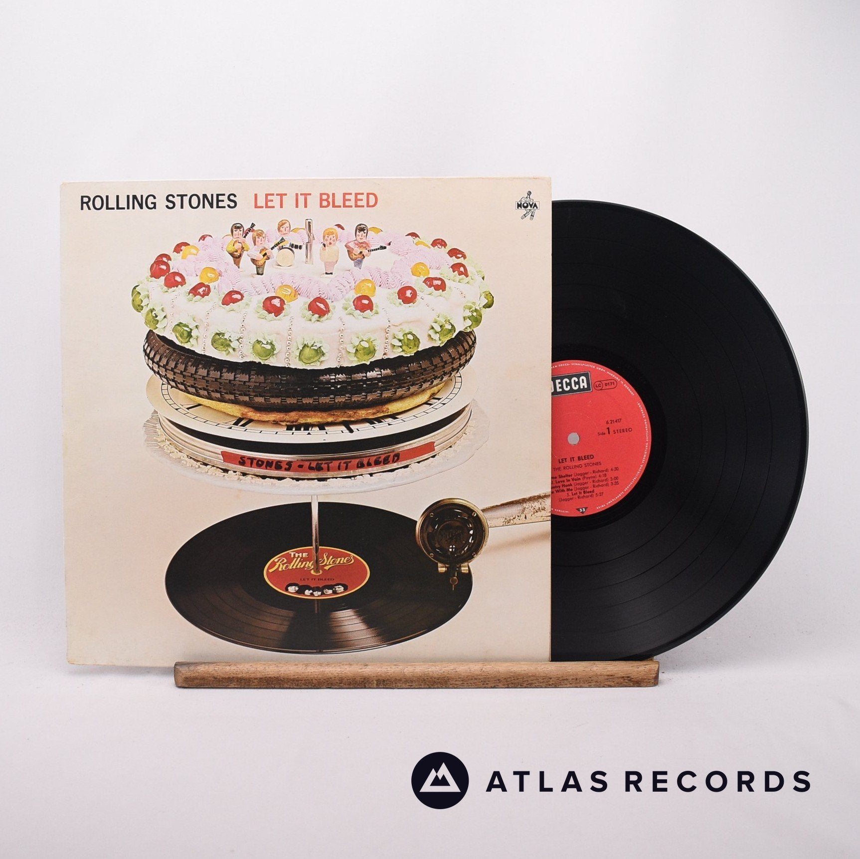 The Rolling Stones Let It Bleed LP Vinyl Record VG+/VG+ – Atlas