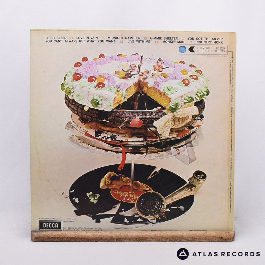 The Rolling Stones - Let It Bleed - Reissue 4W 4W LP Vinyl Record - VG+/EX