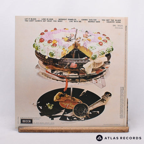 The Rolling Stones - Let It Bleed - Reissue 2W 2W LP Vinyl Record - EX/EX