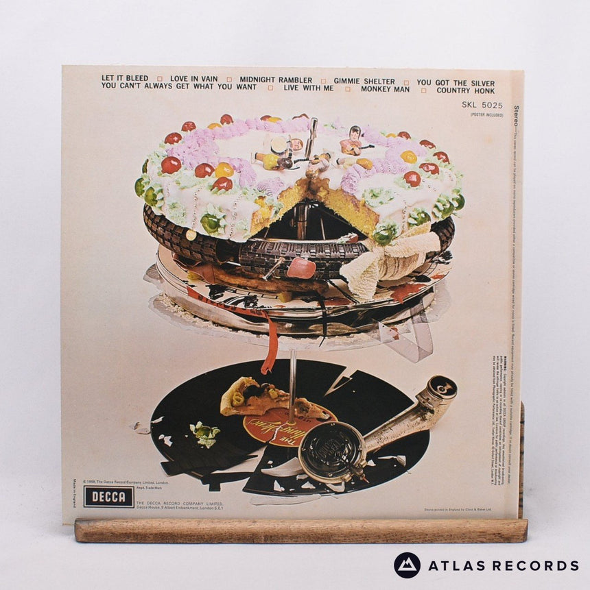 The Rolling Stones - Let It Bleed - Reissue 2W 2W LP Vinyl Record - EX/EX