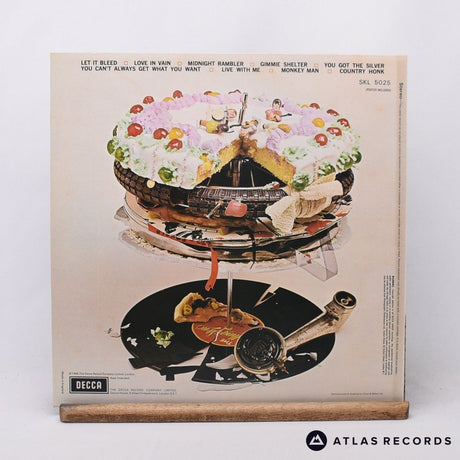 The Rolling Stones - Let It Bleed - Reissue Stereo 2W 2W LP Vinyl Record - EX/EX