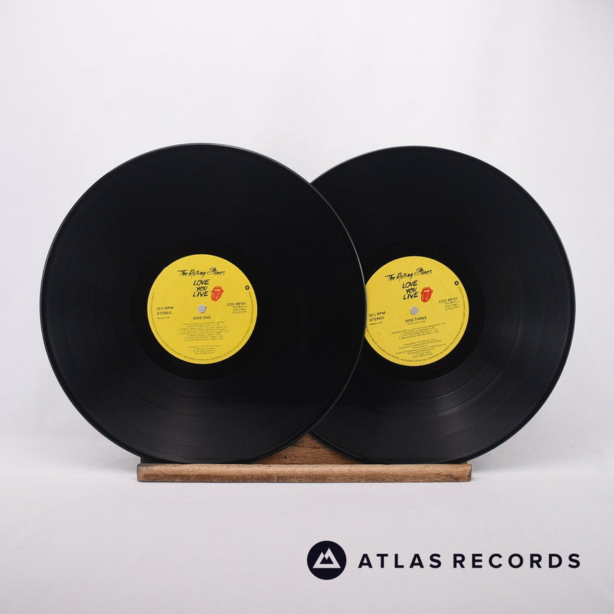The Rolling Stones - Love You Live - A B C D 2 x LP Vinyl Record - EX/EX