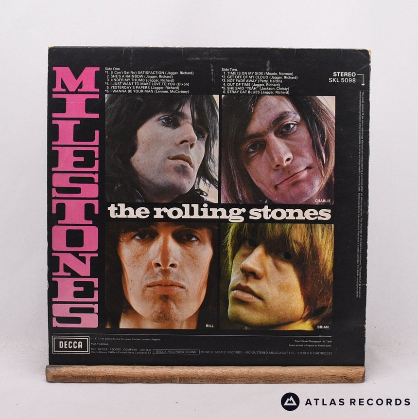 The Rolling Stones - Milestones - 1W 1W LP Vinyl Record - VG+/EX