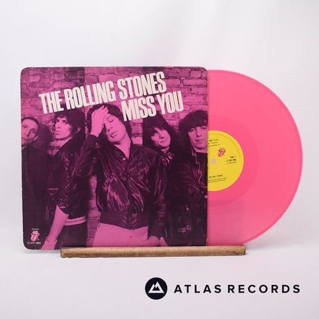 The Rolling Stones Miss You 12" Vinyl Record - Front Cover & Record