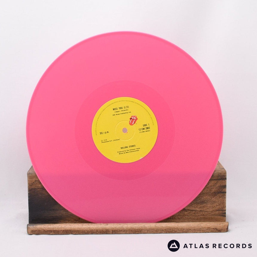 The Rolling Stones - Miss You - Pink 12" Vinyl Record - VG+/VG+