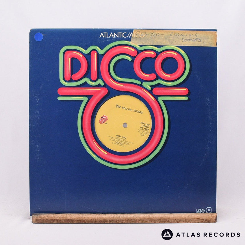 The Rolling Stones Miss You 12" Vinyl Record - Front Cover & Record