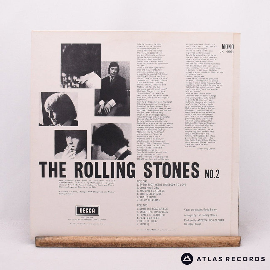 The Rolling Stones - No. 2 - Repress Mono LP Vinyl Record - EX/EX