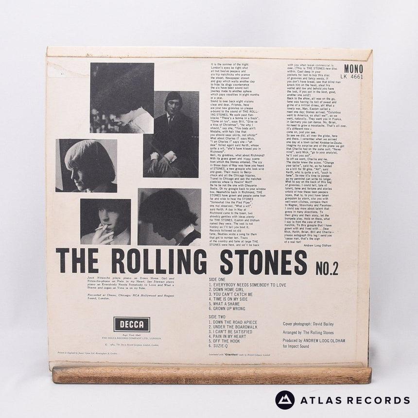 The Rolling Stones - No. 2 - Mono 1A 2A LP Vinyl Record - VG+/EX