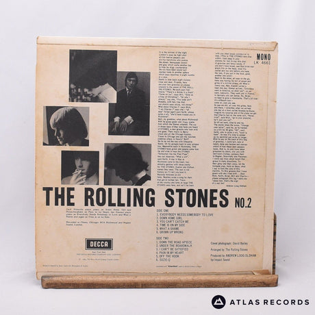 The Rolling Stones - No. 2 - Mono 2A 1A LP Vinyl Record - VG+/VG+