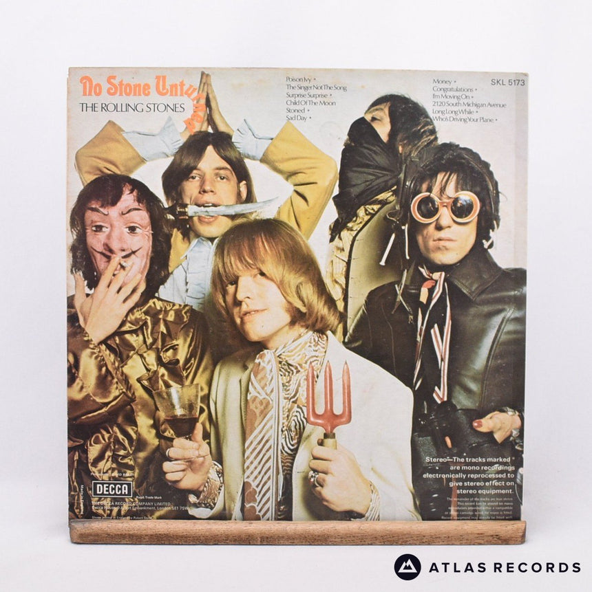 The Rolling Stones - No Stone Unturned - LP Vinyl Record - EX/EX