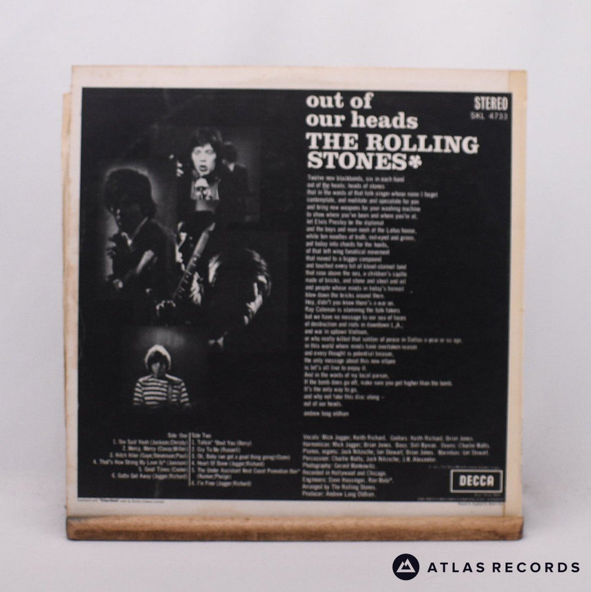 The Rolling Stones - Out Of Our Heads - Repress Stereo LP Vinyl Record - VG+/EX